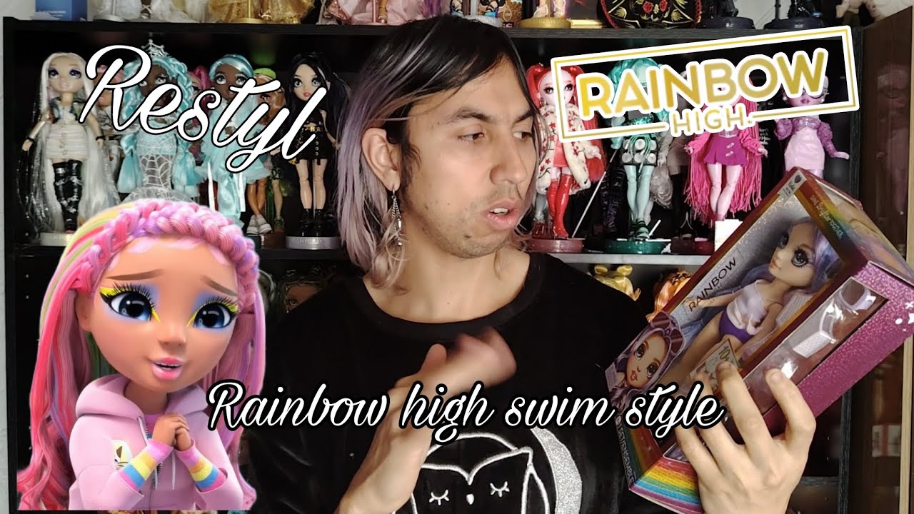 Rainbow high Swim style ( Violet y otra )