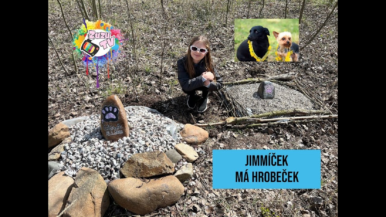 ZuzuTV FAMILY VLOG -  Jimmíčkovo hrobeček 🕊