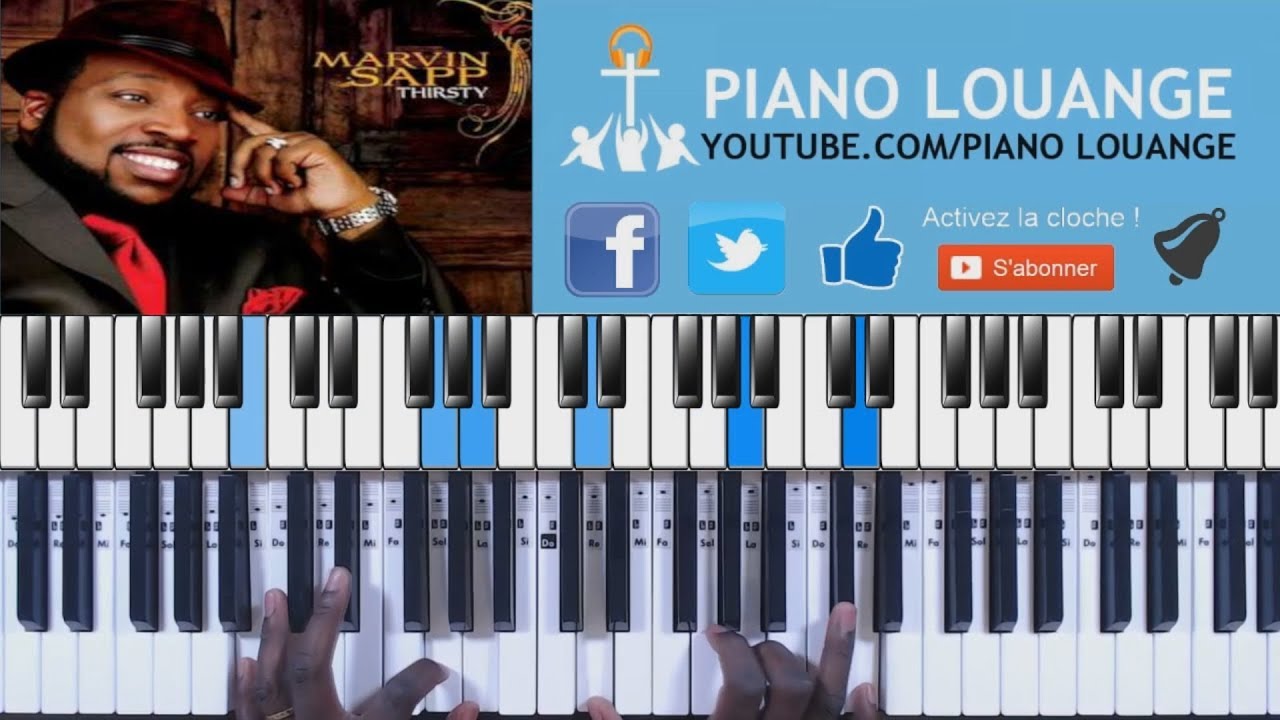 Never Would Have Made It / Marvin Sapp - PIANO LOUANGE