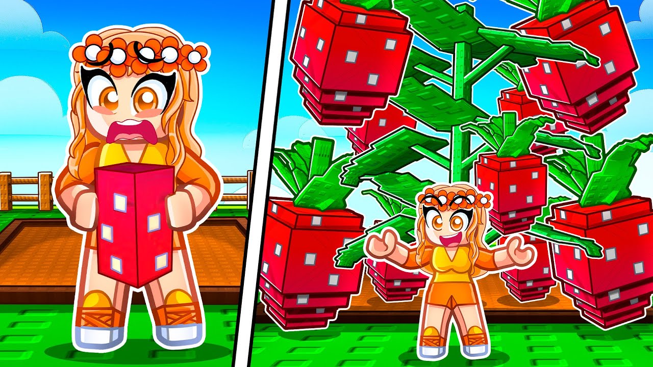 Starting Over BROKE and Using ONLY ELDER STRAWBERRY'S in Roblox Grow a Garden!