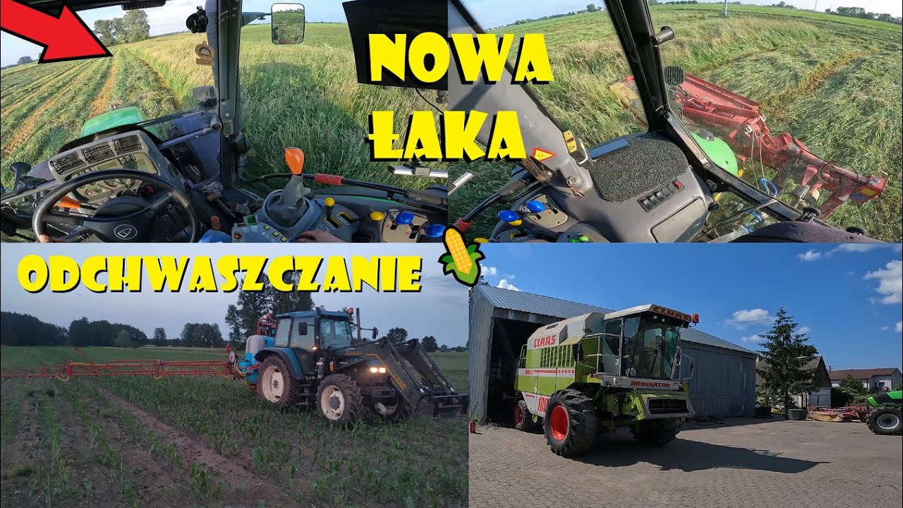 SIANOKOSY😃ODCHWASZCZANIE🌽BUDZIMY CLAASA💪Agro Dniówka #379