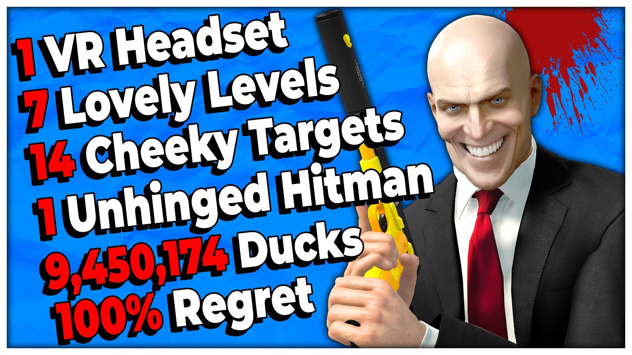 Я прошёл 100% Hitman 2 в VR. Теперь я генеральный директор Highly Suspicious Accidents.