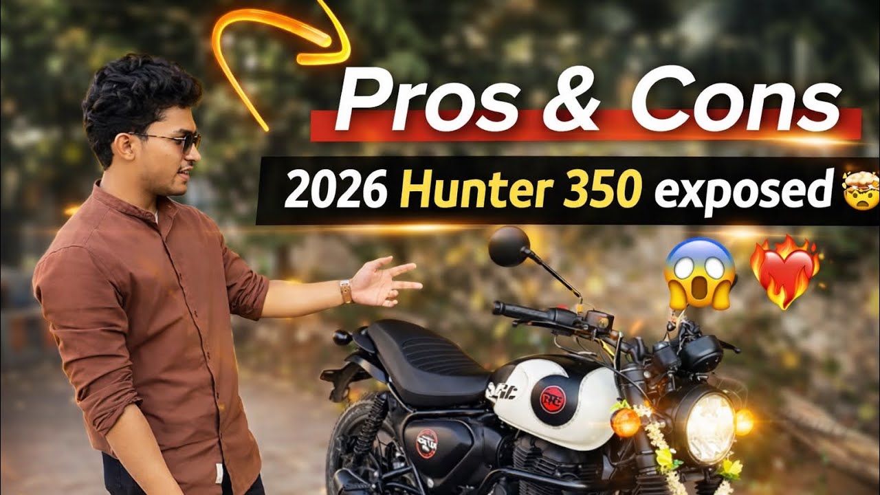 Hunter 350 Pros & Cons ❤️‍🔥 || Seat height ~ Quick Honest Review ✅