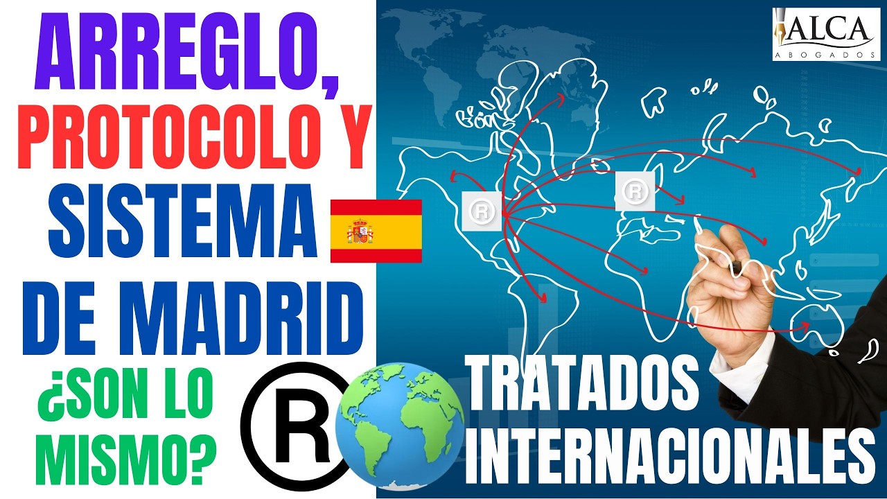 Diferencias entre el Arreglo, Protocolo y Sistema de Madrid ®️#marca #impi #tratadosinternacionales