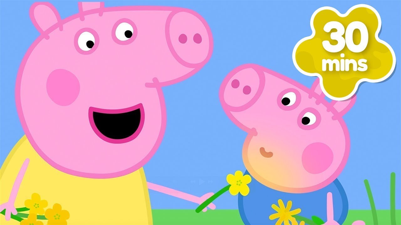 George Loves Butter! 🌼 | Peppa Pig Full Spring Episodes |30 Mins of Kids Cartoons