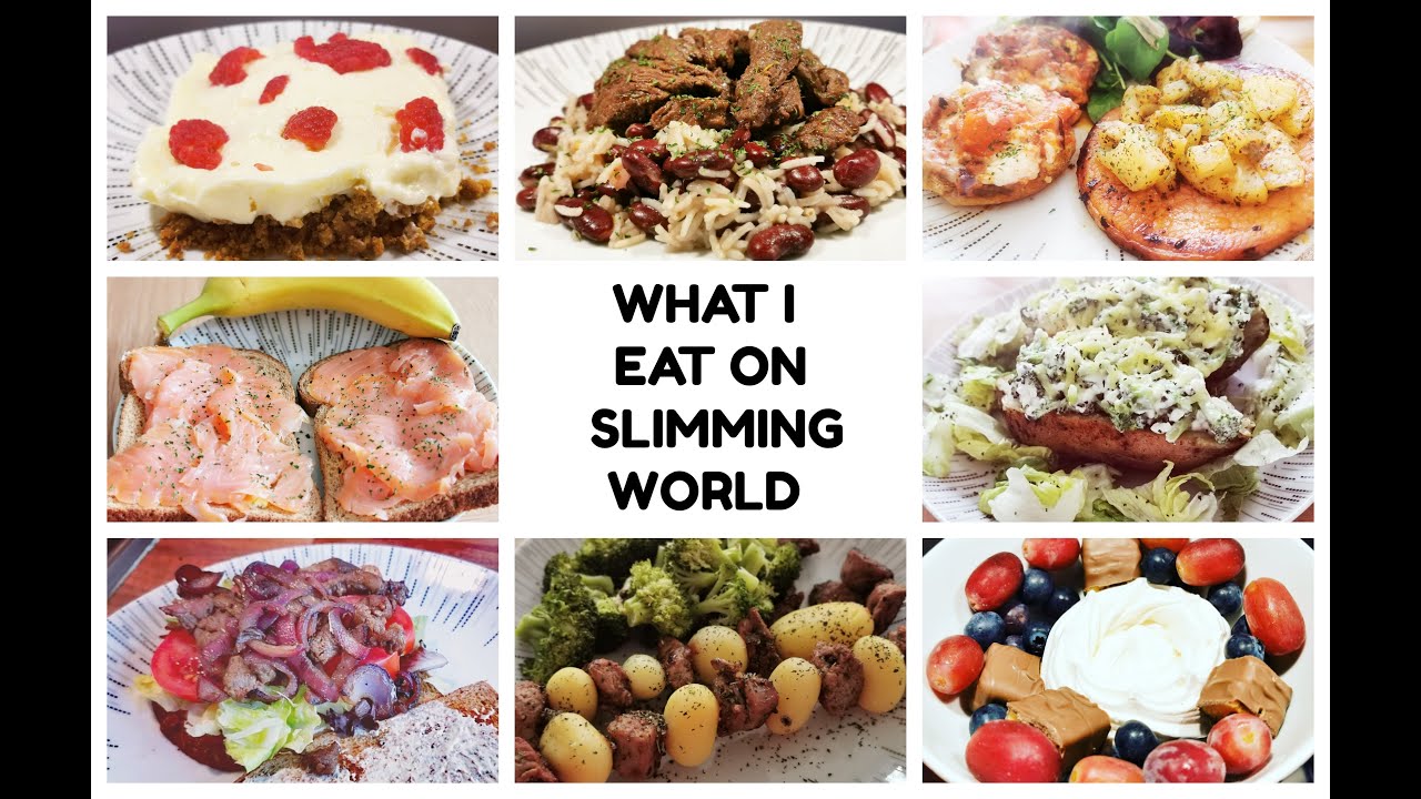 RECIPES & WHAT  I EAT ON SLIMMING WORLD