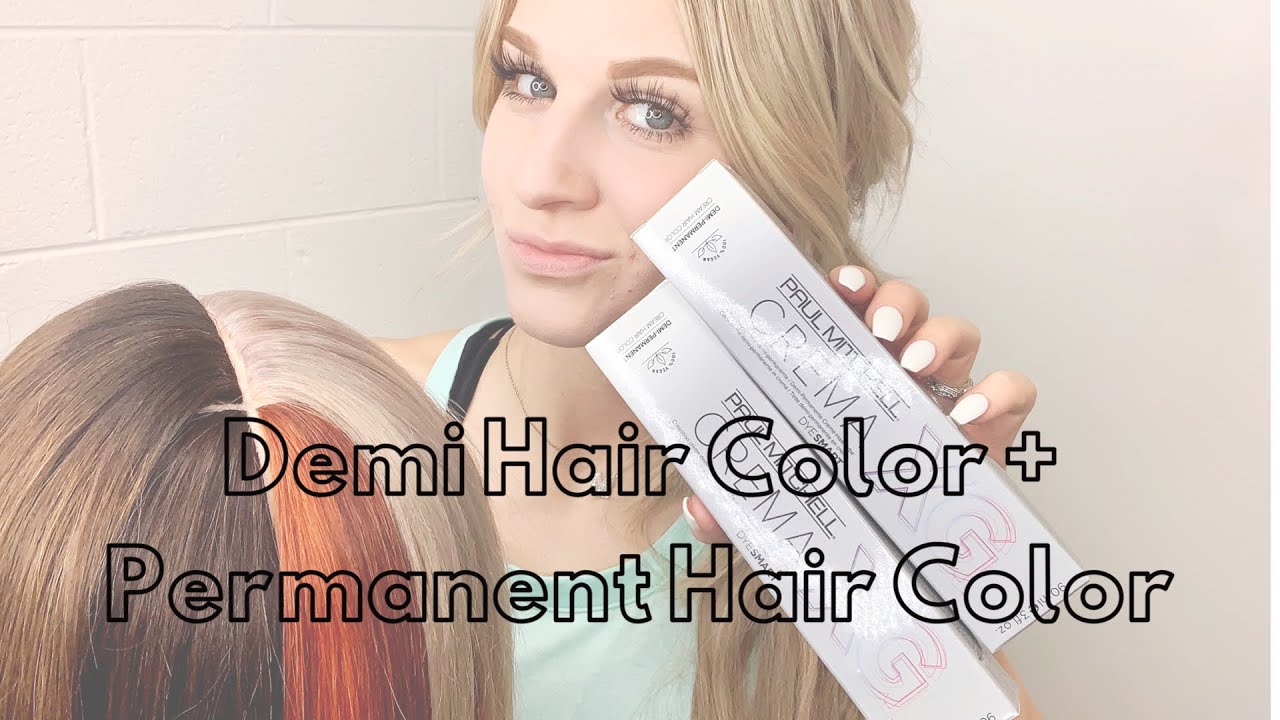 Paul Mitchell Crema XG New Color / Demi Permanent Hair Color be. Demi Permanent Hair Color