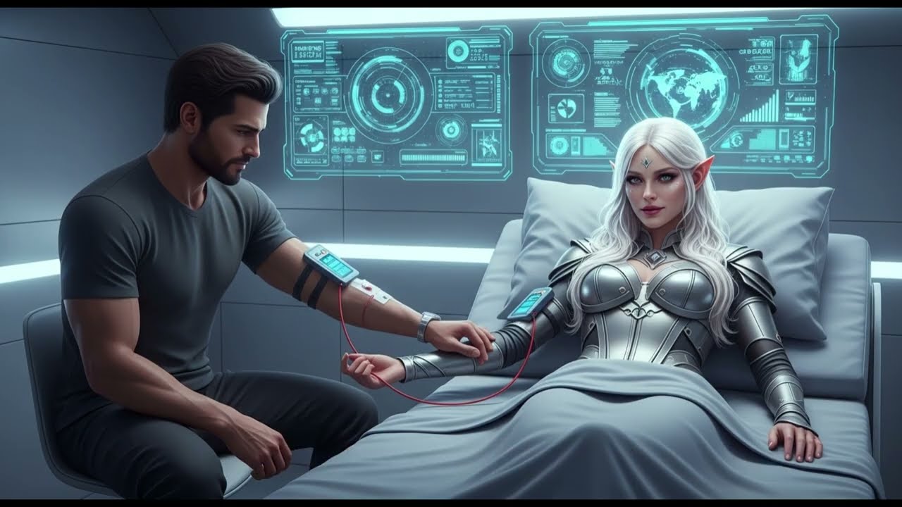 The Alien Princess Was Dying… Until a Human Stepped In