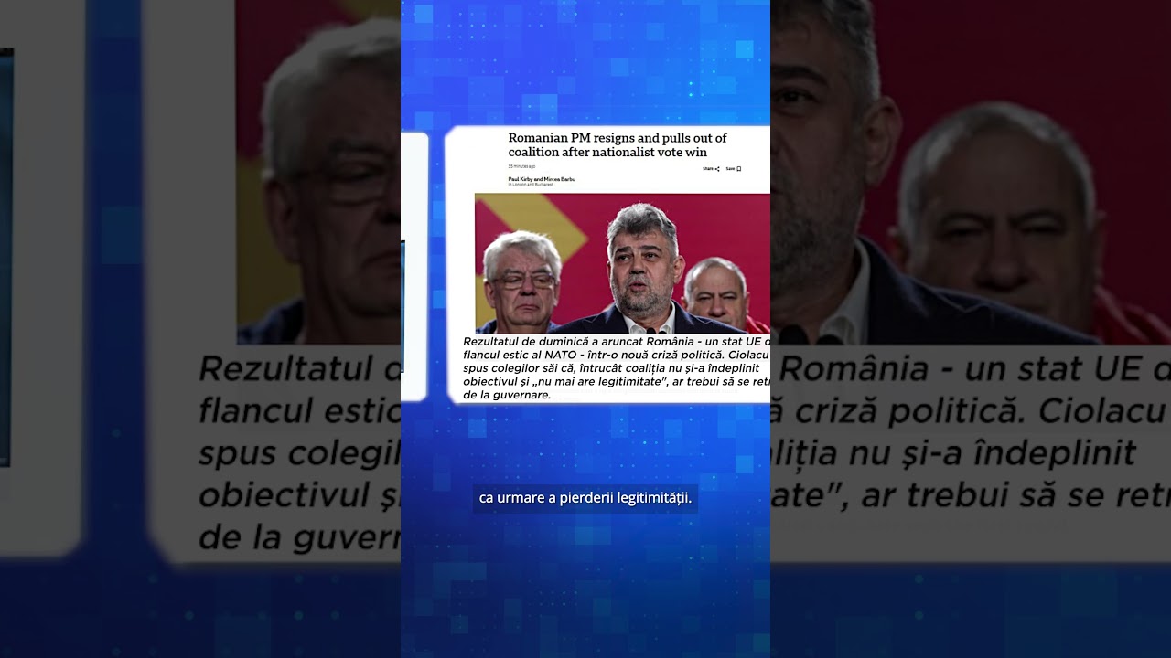 Demisia lui Ciolacu, breaking news &icirc;n presa internațională