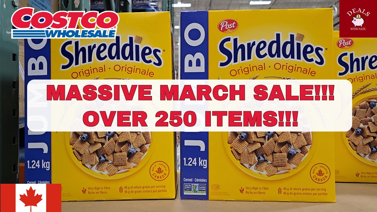 MASSIVE MARCH SALE!!! COSTCO CANADA Shopping