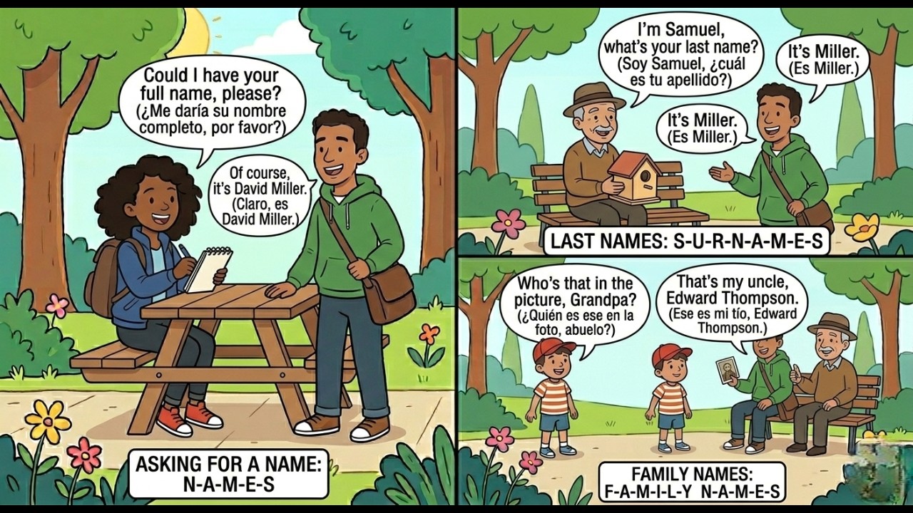 NOMBRE Y APELLIDO – FIRST AND LAST NAME