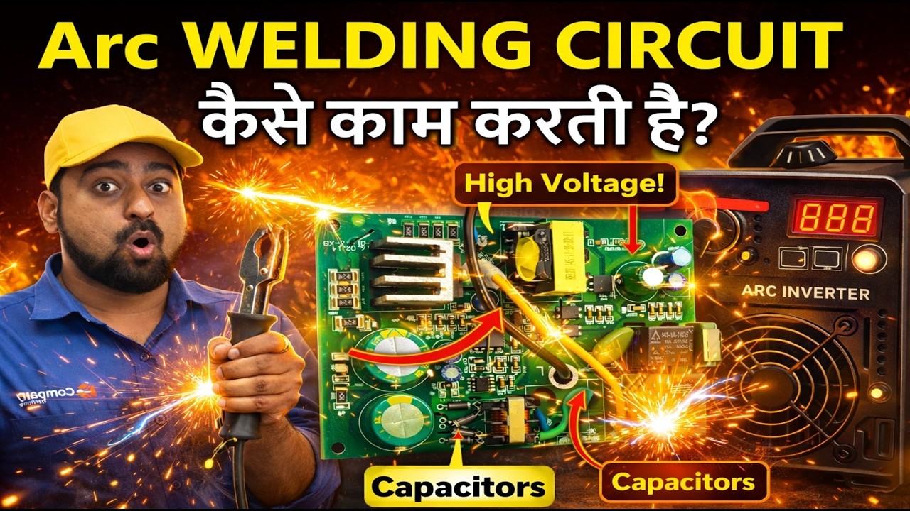 Arc Welding Machine Circuit कैसे काम करती है? | Electronic circuit repair | PCB repair