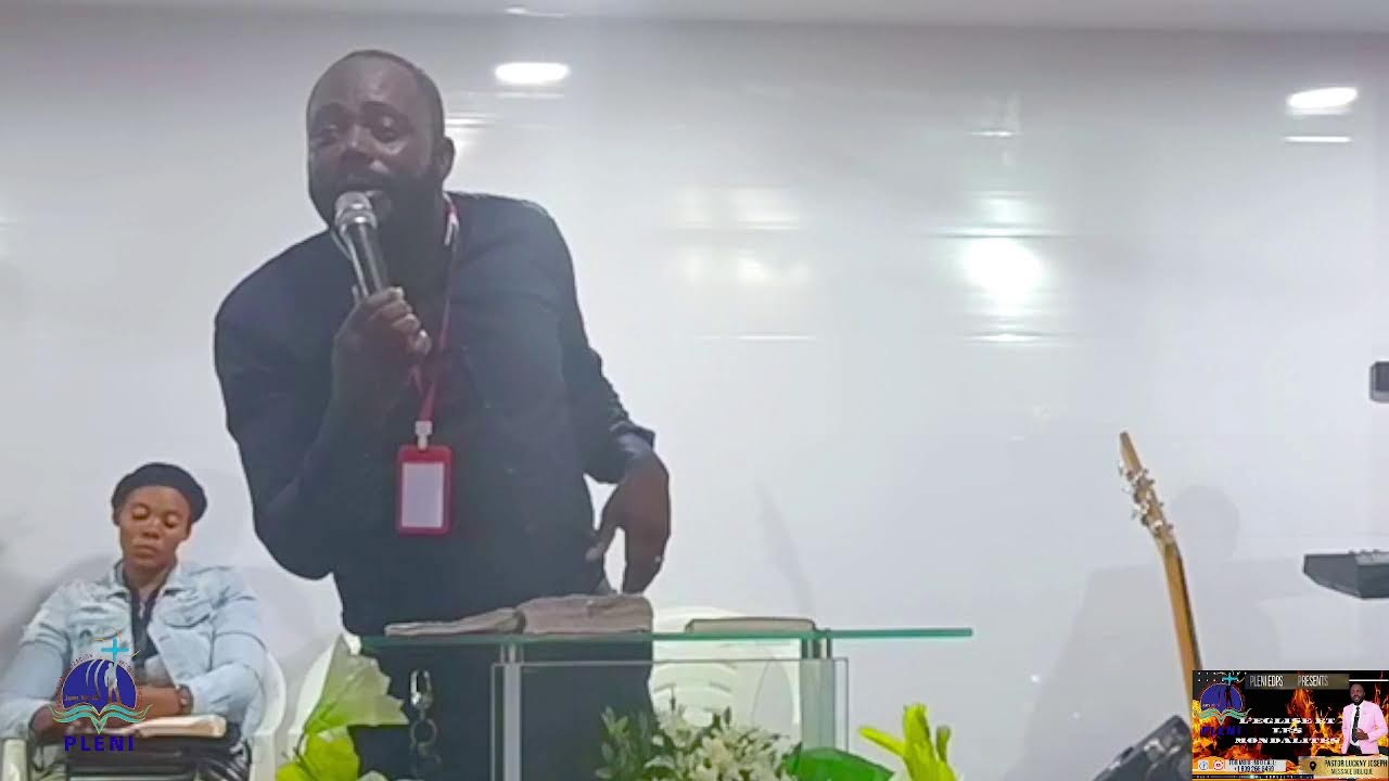 MESSAGE AVEC PASTEUR LUCKNY JOSEPH DIMANCHE SOIR/PLENI EDPS