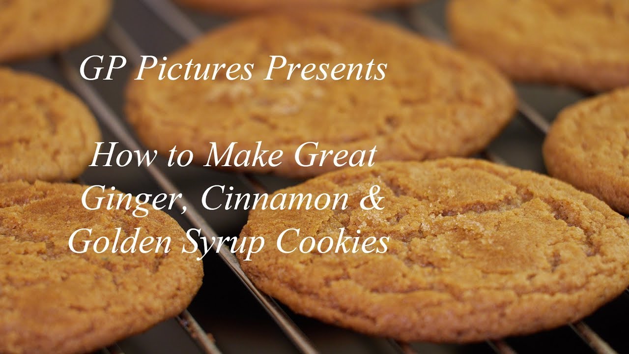 How to make Great Ginger, Cinnamon and Golden Syrup Cookies