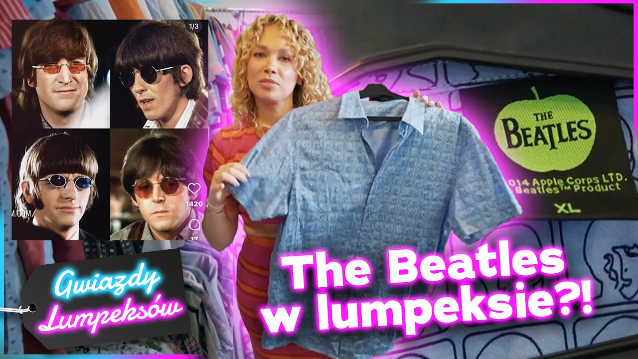 KOSZULA OD THE BEATLES‼️TAKICH PEREŁEK W SIECI&Oacute;WKACH NIE ZNAJDZIECIE | Gwiazdy lumpeks&oacute;w