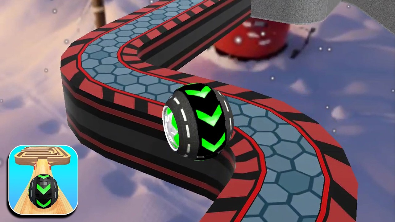 Rolling Ball Sky Escape Gameplay Speedrun All Level 61-63