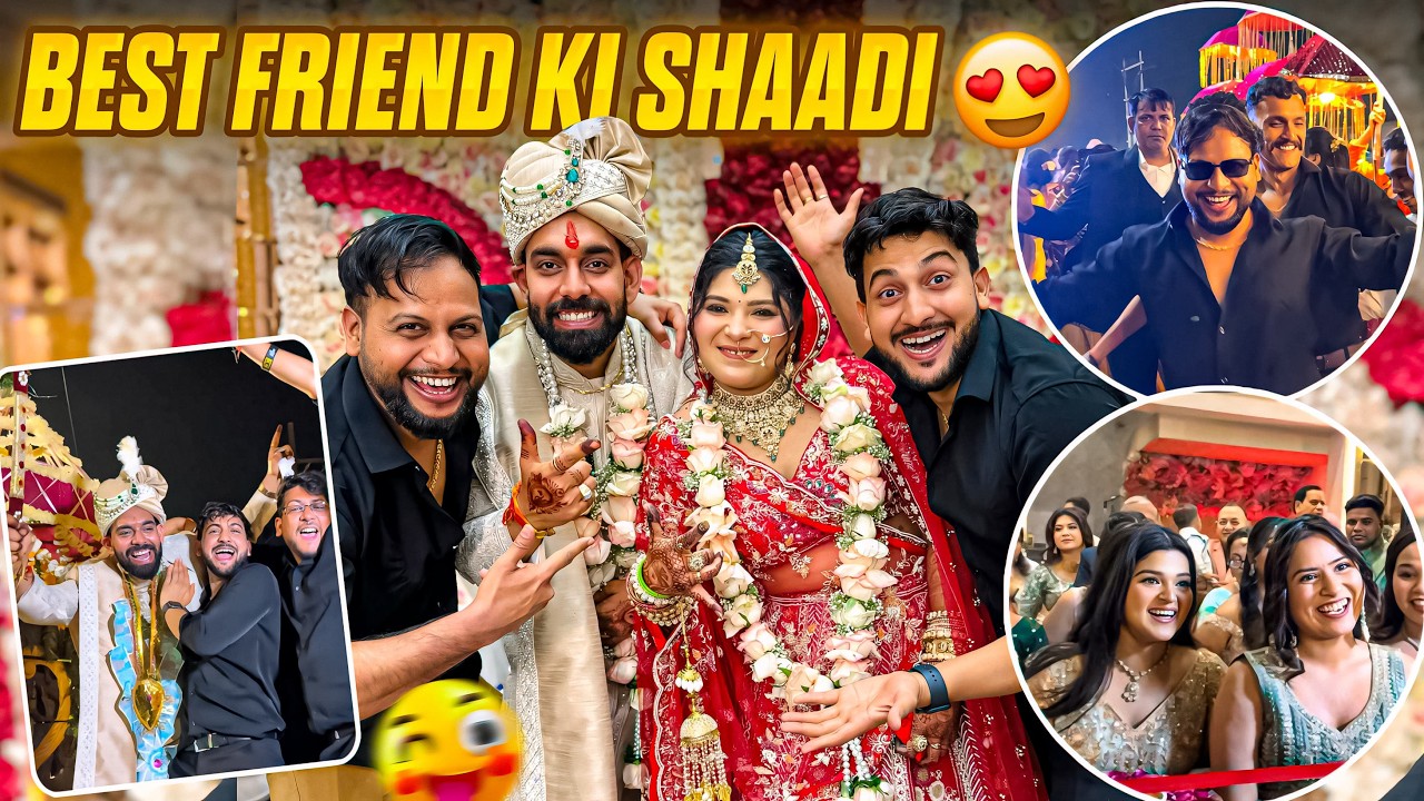 Best Friend Ki Shaadi😍 Baraat Mai Kiya Dhamaal🎉 | Vinay Thakur Vlogs