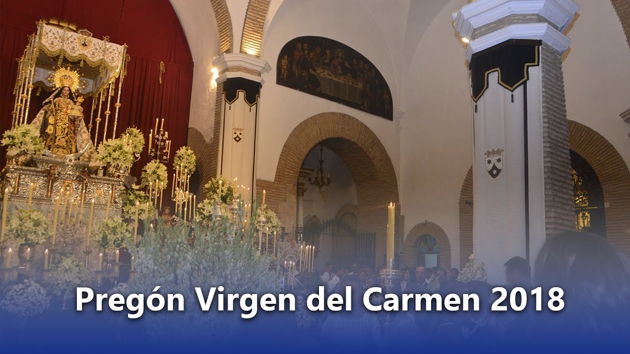 Pregón Virgen del Carmen 2018