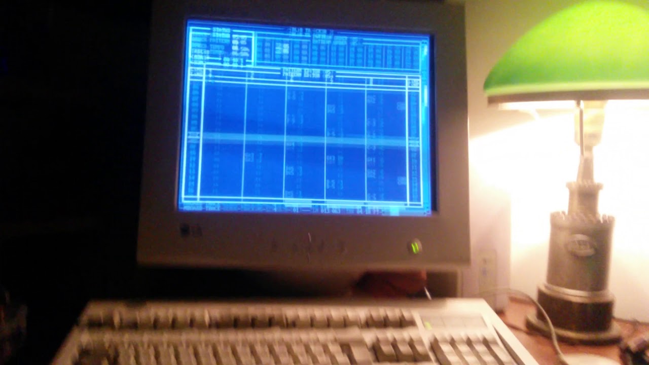 Adlib Tracker II Sound Blaster 16 test