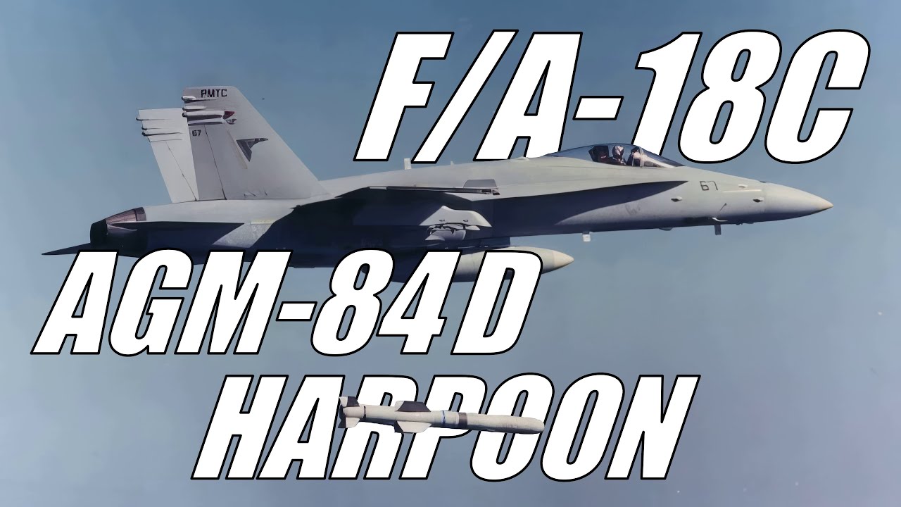 Tuto DCS Harpoon (AGM-84D) en F/A-18C