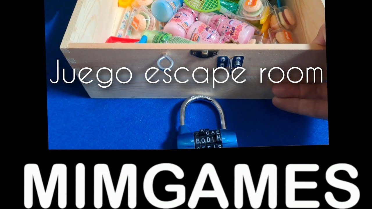 Juego completo de escape room.
