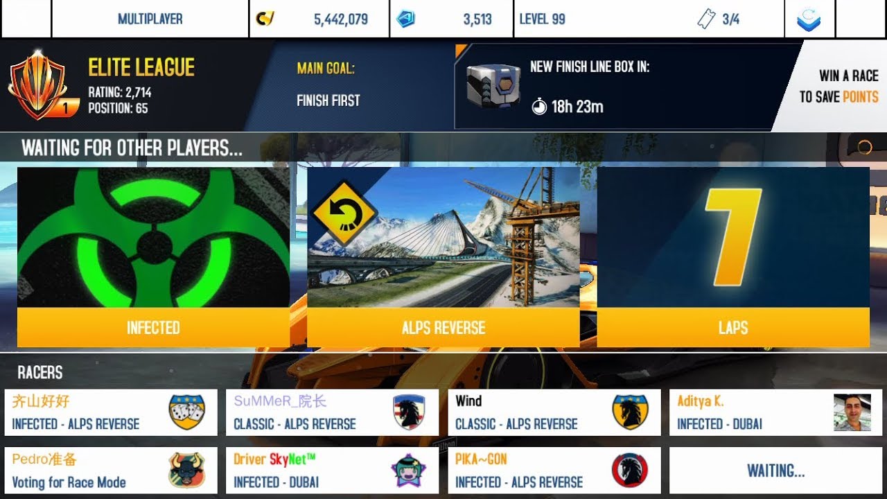 Asphalt 8 Multiplayer Daybreak Season infected mode 2018 McLaren X2 vs McLaren 600 LT