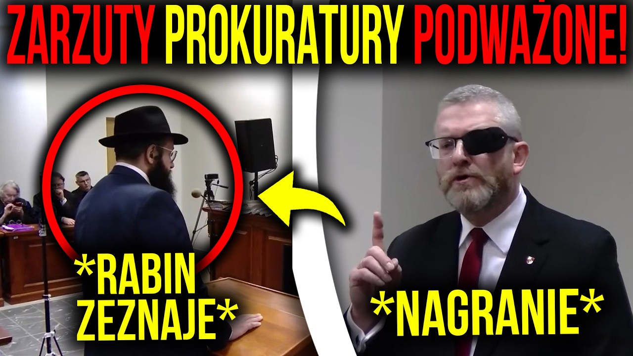 BRAUN PODWAŻA ZARZUTY PROKURATURY! TE ZEZNANIA RABINA ZMIENIAJĄ WSZYSTKO!