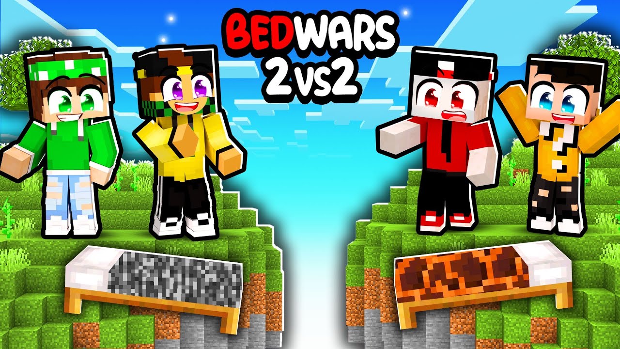 BEDWARS 2 vs 2 MA IL LETTO &egrave; ci&ograve; CHE VUOI! - MARCY LOCO vs NICO BADDI MINECRAFT&nbsp;ITA