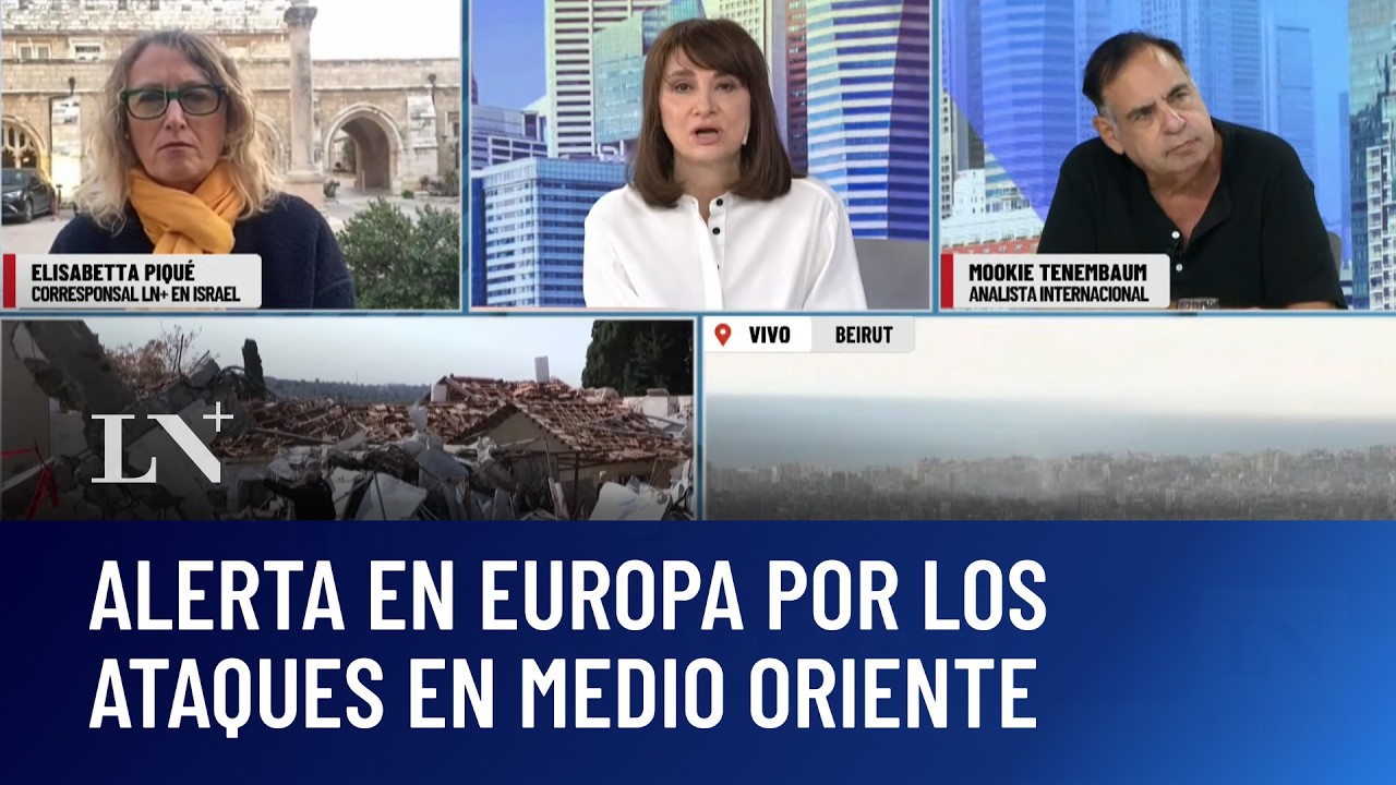 Medio Oriente bajo fuego: quinto día de ataques; Europa en alerta máxima
