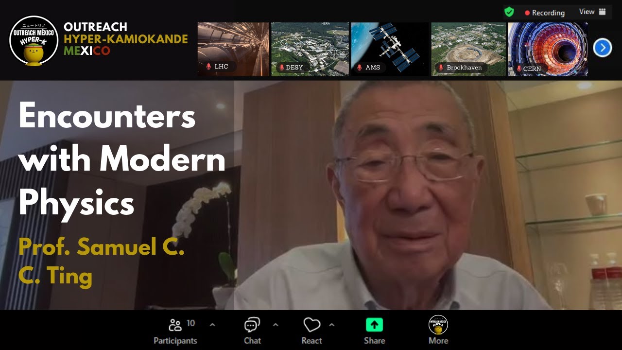 Encounters with Modern Physics | Prof. Samuel C.C. Ting