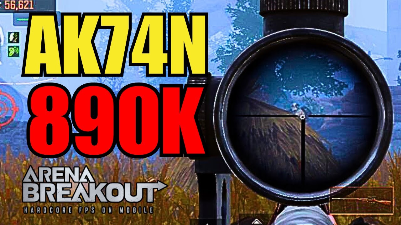 AK74N FARMANDO 890K VS SQUAD - ARENA BREAKOUT GLOBAL