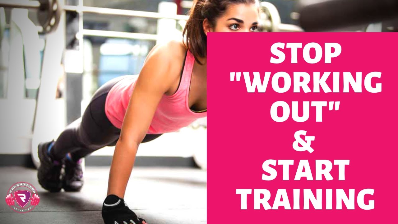 The Difference between WORKING OUT and TRAINING for Female Athletes