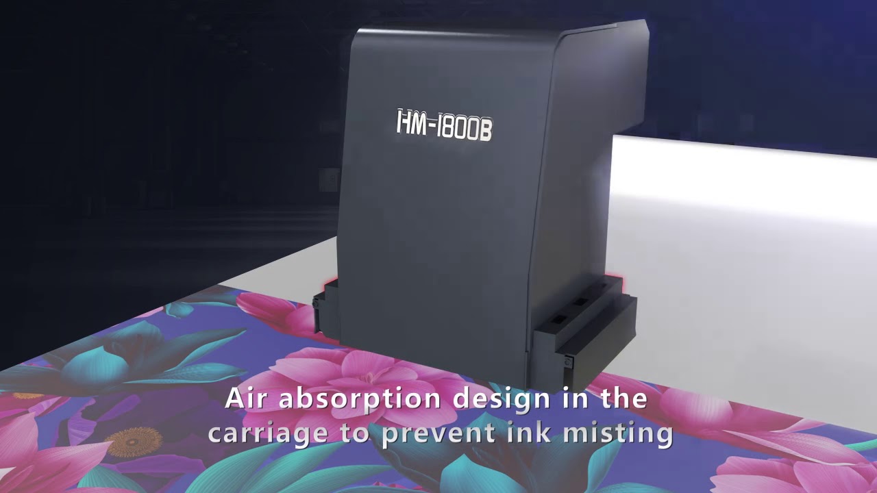 Homer HM1800B - Industrial Digital Textile Printing Machine