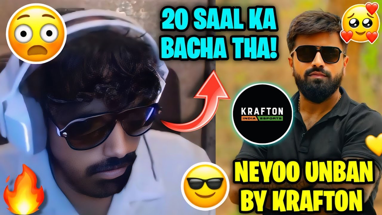 NEYOO MATTER ! 🚨 NEYOO UNBANNED BY KRAFTON 🥹 GHATAK BHAI 📈 | GODL