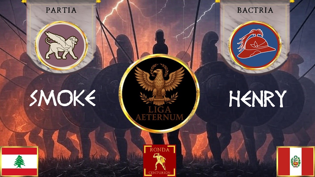 LEGIO RONDA CENTURION : SMOKE (Partia) VS HENRY (Bactria)