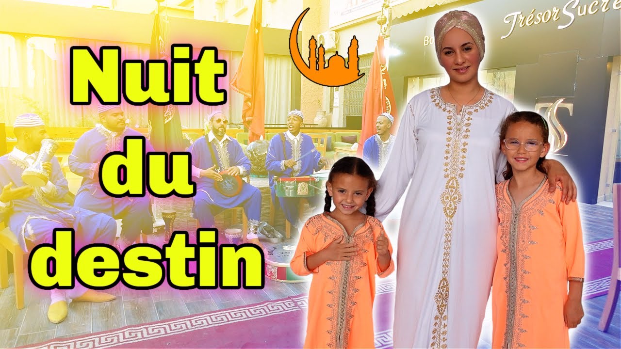 VLOG - NUIT du DESTIN incroyable ! MAQUILLAGE, ROBE pour les FILLES.