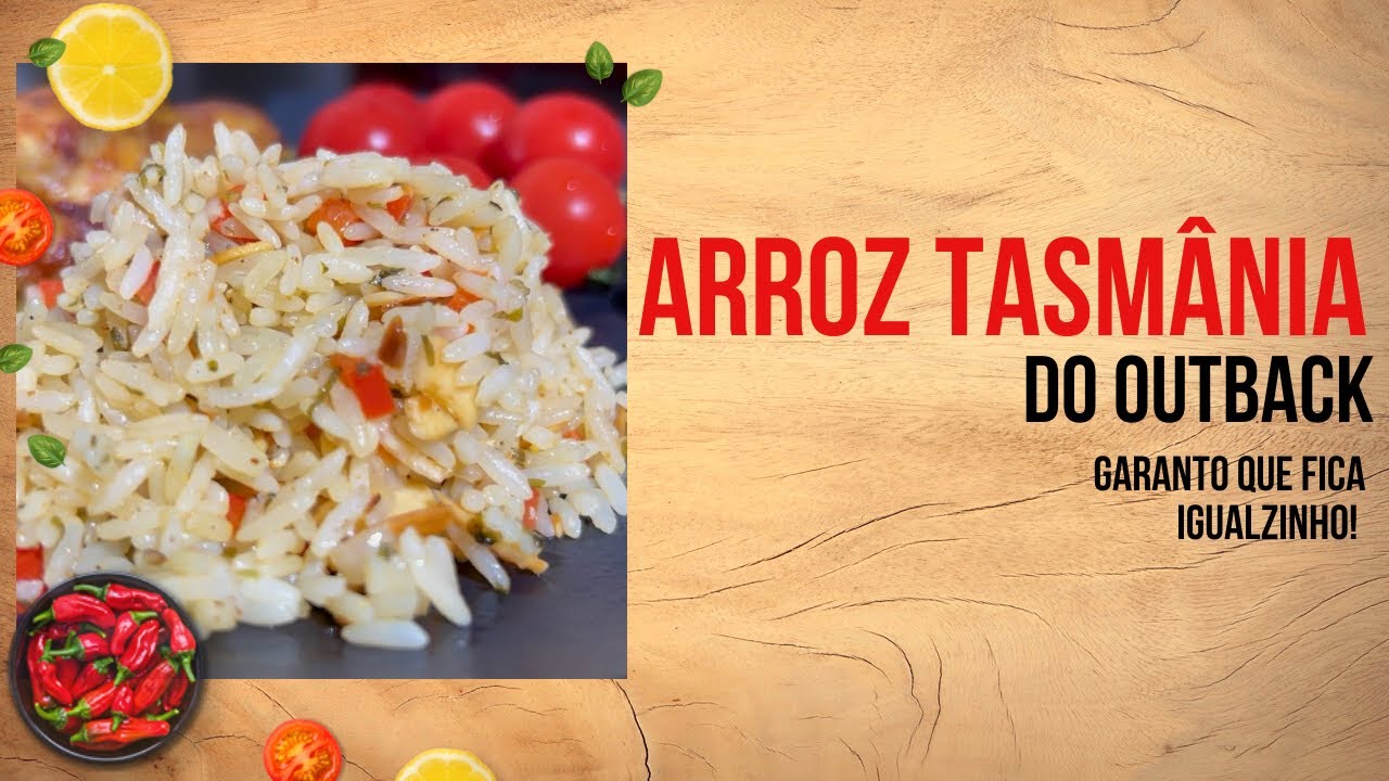 Faça o ARROZ TASMÂNIA DO OUTBACK em casa! | Fica idêntico com essa receita