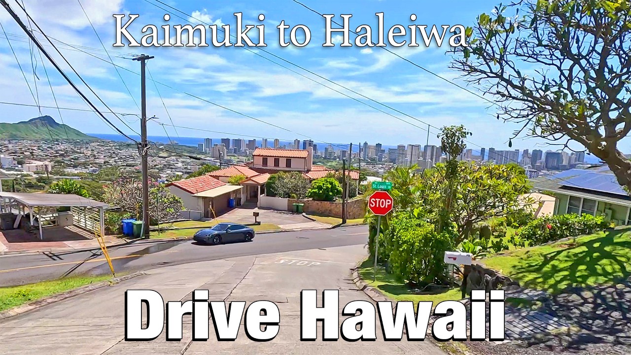 Hawaii Driving Tour 🚗 - Honolulu to Haleiwa, North Shore, Oahu 🚗 April 3rd 2026