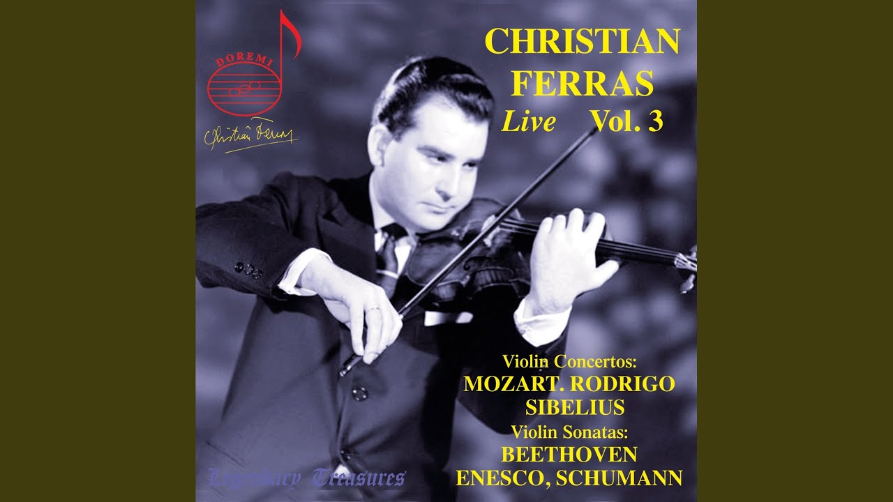 Violin Concerto in D Minor, Op. 47: II. Adagio di molto (Live)