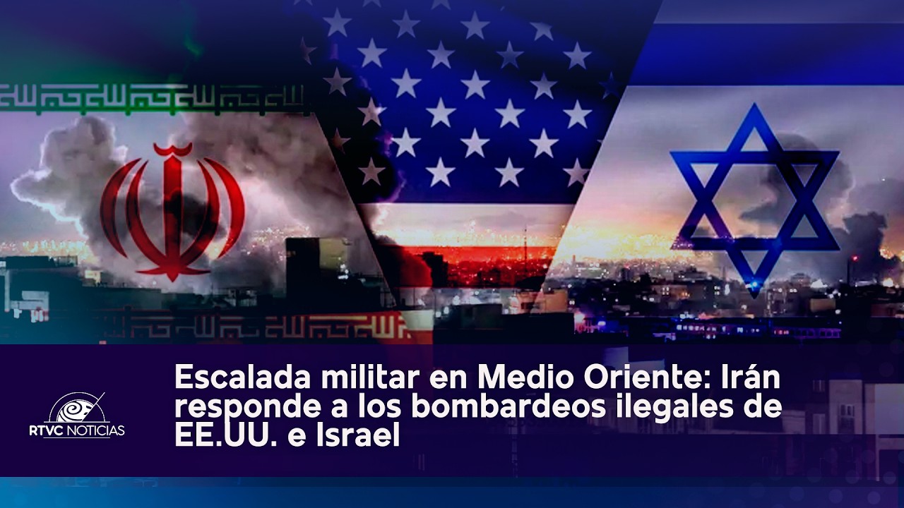 TENSIÓN GLOBAL por conflicto en MEDIO ORIENTE: Irán responde ante bombardeo ilegal| RTVC Noticias