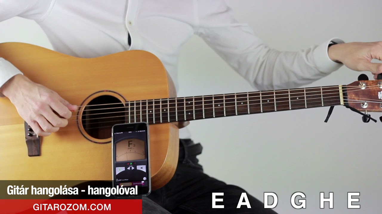 Gitár hangolás legegyszerűbben - Hogyan hangold be gyorsan a gitárt hangolóval? - Gitarozom.com