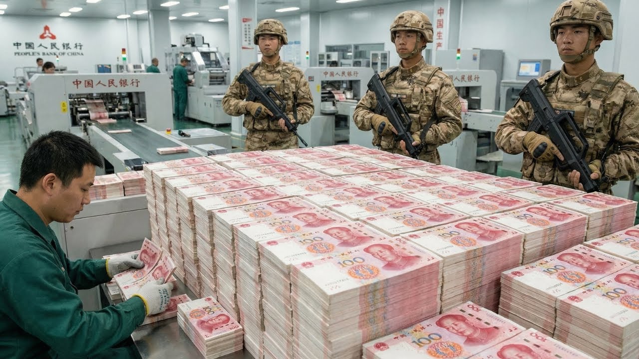 Inside the Renminbi Factory: How China Produces Its National Currency (Full Process)