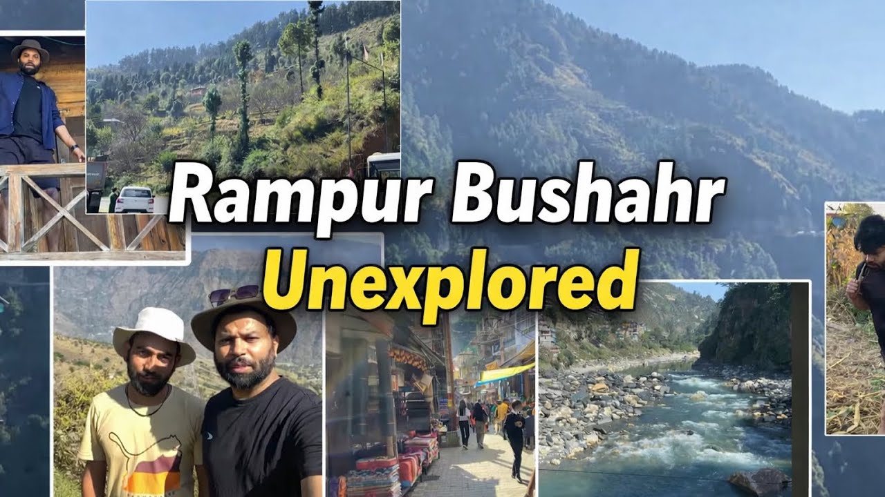 Rampur Bushahr Himachal Pradesh | Rampur Bushahr | Rampur Market | Satluj River #rampur #himachal