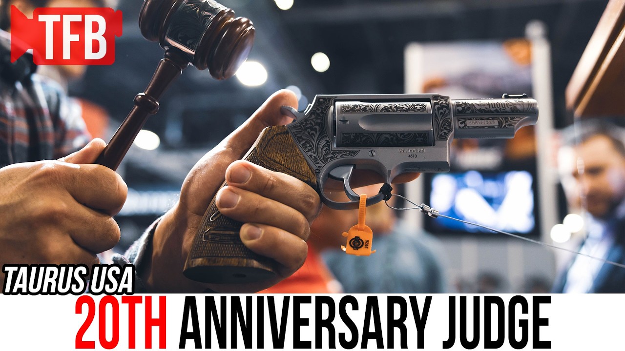 20 лет Judge: коллекционному револьверу от Taurus.