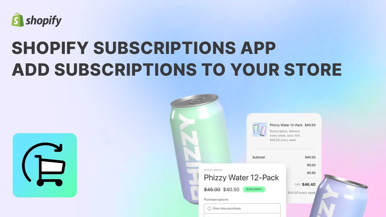 Приложение Shopify Subscriptions — добавляйте подписки в свой магазин бесплатно