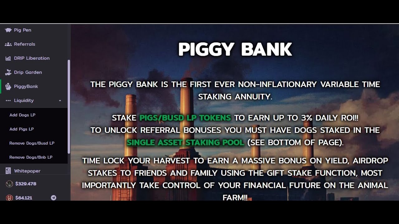 Piggy Bank The Animal Farm Forex Shark Live!!!! 3pm EST  #NotFinancial Advice