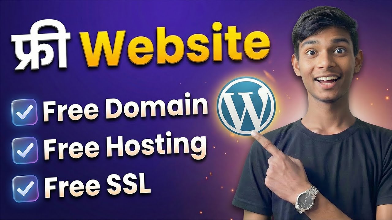 How to create wordpress website with infinityfree | how to make free wordpress website in hindi |