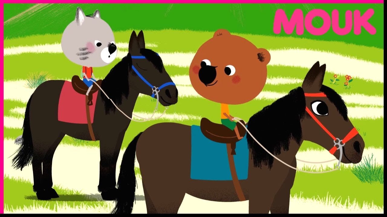 Les Chevaux Sauvages 🐴 | Mouk | 65' Compilation