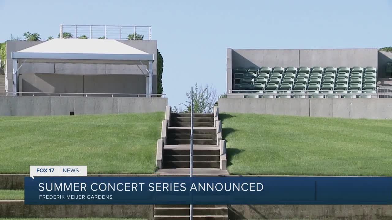 Meijer Summer Concert Series announced