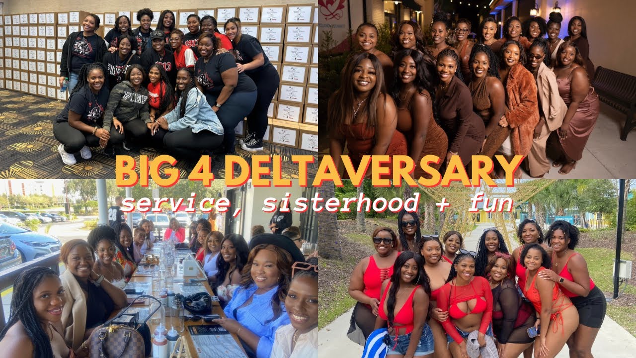 BIG 4 DELTAVERSARY | service, sisterhood, & fun